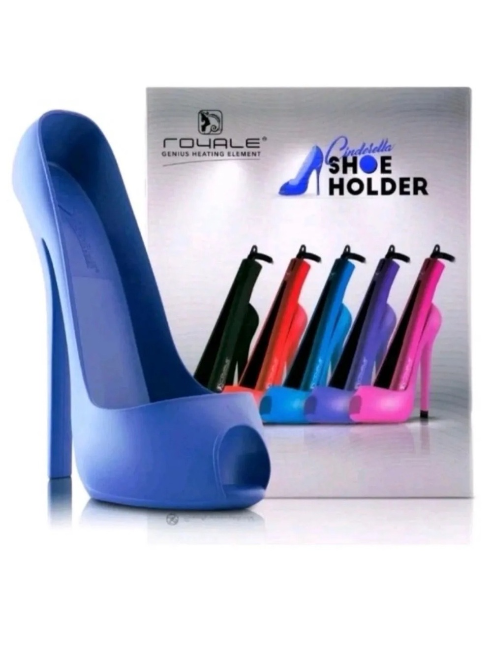 Straightener Holder-Cinderella Shoe Hair Tools Holder - BABY BLUE- NIB- MSRP $80